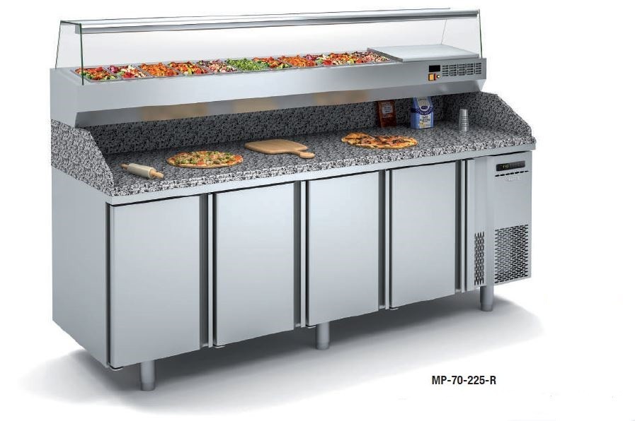 mesa refrigerada pizzas fondo 700 docriluc 1