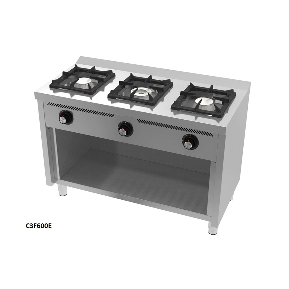 COCINA GAS CON SOPORTE SERIE 600 HR