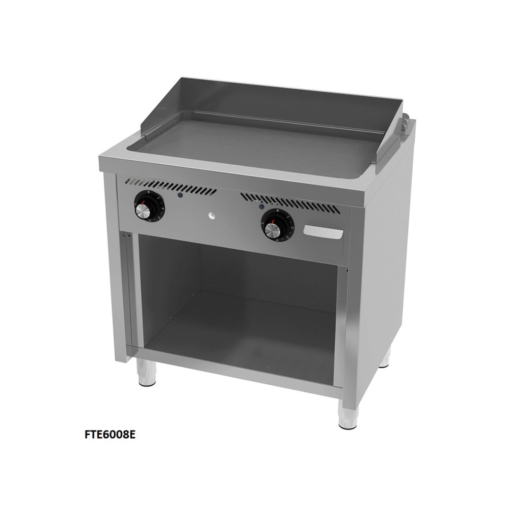 FRYTOP ELÉCTRICO CON SOPORTE DE ACERO RECTIFICADO SERIE 600 HR